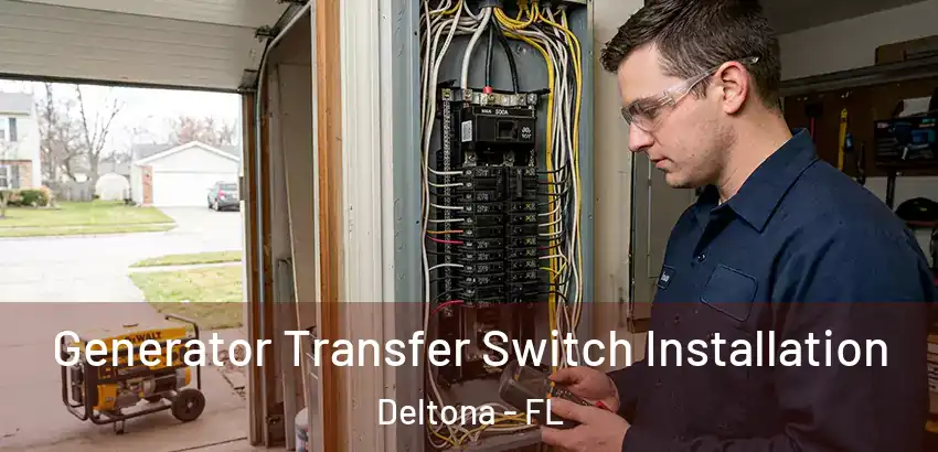 Generator Transfer Switch Installation Deltona - FL
