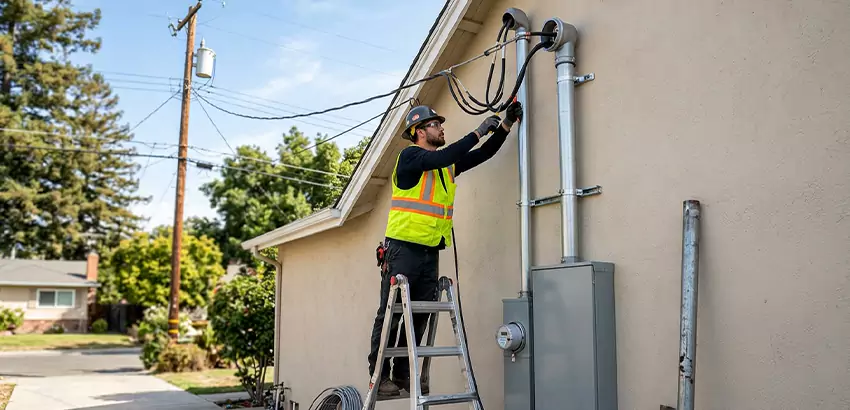Electrical Service Entrance and Mast Upgrade in Deltona