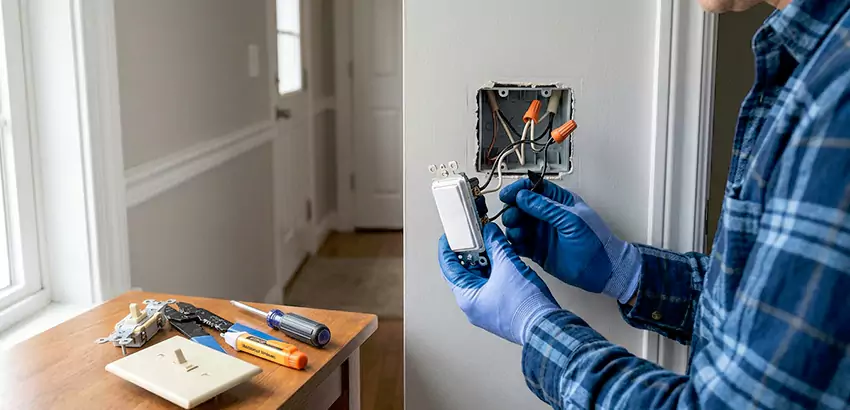 Motion Sensor Light Switch Replacement in Deltona