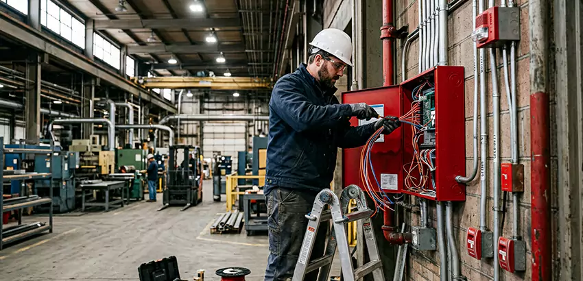 Industrial Fire Alarm Installation in Deltona