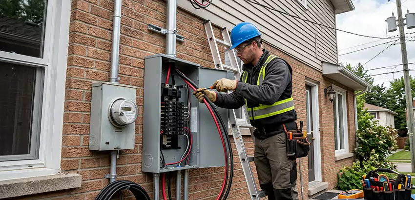 Outdoor Subpanel Installation in Deltona