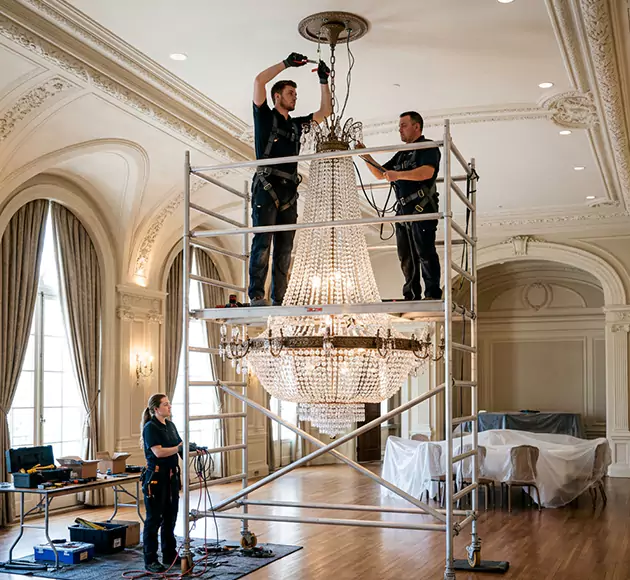 Professional Chandelier Installation: Your Local Fixture Team in Deltona, FL